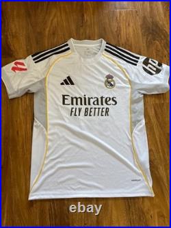Kylian Mbappe hand signed Real Madrid Home Short With COA Included