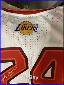 Lakers Kobe Bryant Signed 2009 All Star Jersey Panini Authentic