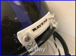 Lamar Jackson Signed Baltimore Ravens Full Size Helmet COA Hologram Heisman 16