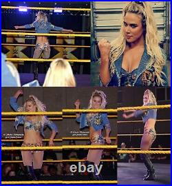 Lana 2x Signed WWE NXT Ring Worn Used Gear BAS Beckett COA Total Divas Autograph