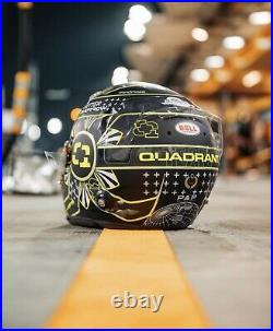 Lando Norris SIGNED Team Quadrant 12 Scale Bell Helmet, Bahrain Formula 1 BNIB