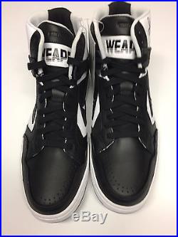 Larry Bird Signed Black/White Converse Weapons Shoes Boston Celtics PSA X72007