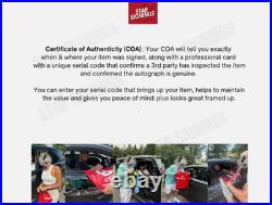 Late Diego Maradona Hand Signed Photo Argentina Legend #10 16x12 + Official COA