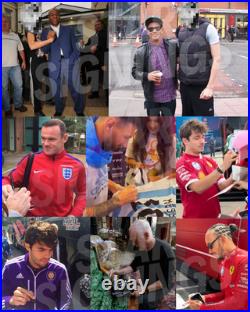 Late Diego Maradona Hand Signed Photo Argentina Legend #10 16x12 + Official COA