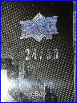 LeBron James 2008-09 Upper Deck Black Veteran Auto Game Worn Jersey Auto Signed