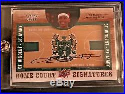 LeBron James Signed Auto 2011-12 Upper Deck Home Court Signatures Autograph