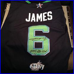 LeBron James Signed LE Adidas Swingman Miami Heat 2014 All-Star Game Jersey