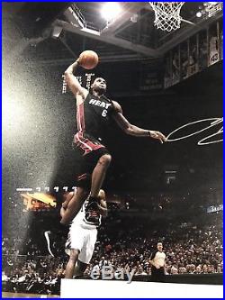 Lebron James UDA Signed Autographed 8x10 Photo Upper Deck Authenticated Champion