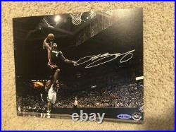 Lebron James signed autographed UDA Upper Deck 8x10 Miami Heat Lakers Cavaliers