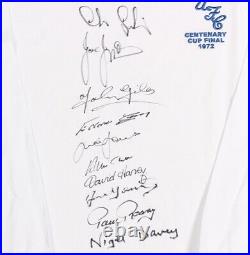 Leeds United Centenary 1972 Squad Signed Football Shirt £125