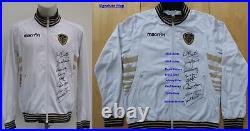 Leeds United Don Revie Legends Multi Signed Jacket with COA & Signature Map