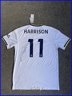 Leeds United Shirt Signed By Jack Harrison