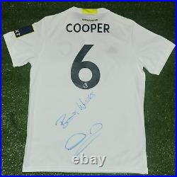 Liam Cooper Signed Leeds United 2021/22 Home Shirt