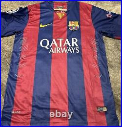 Lionel Messi Signed Barcelona Shirt With C. O. A