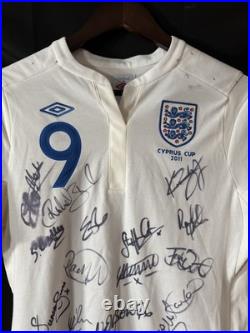 Lioness Rare Ellen White Player Issued England Squad Signed Cyprus Cup2011 Cyp