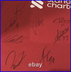 Liverpool 2022-2023 Squad Signed Shirt Inc. Official Hologram 098519536 COA