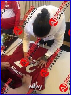 Liverpool Darwin Núnez Hand Signed And Framed T-Shirt £149