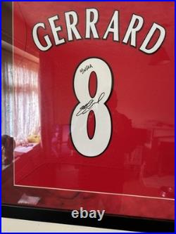 Liverpool FC 08/09 Signature Edition Home Shirt Stephen Gerrard Signed With COA