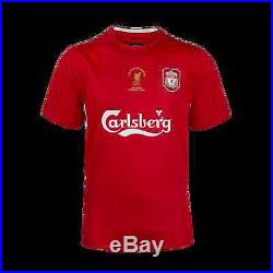 Liverpool FC Istanbul 10th Anniversary Signed Boxed Shirt Official