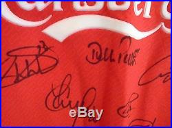 Liverpool Football Club Signed Rare Istanbul 2005 Uefa Champions League Shirt