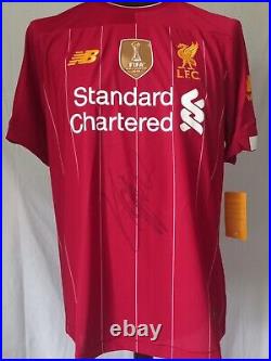 Liverpool Home Premier League Winners Shirt Signed Jurgen Klopp