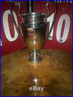 Liverpool champions league trophy Replica Not Signed
