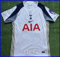 Lucas Bergvall Signed 25/26 Tottenham Hotspur Shirt with EXACT PHOTO PROOF & COA