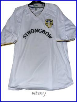 Lucas RADEBE signed 2000/01 Leeds Shirt COA & PHOTO/VIDEO PROOF