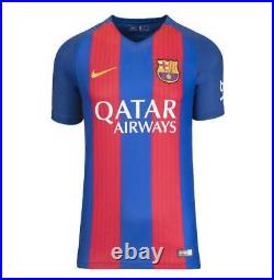 Luis Enrique Signed Barcelona Shirt Home, 2016-17 Autograph Jersey