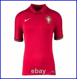 Luis Figo Signed Portugal Shirt 2020-2021, Number 7 Autograph Jersey