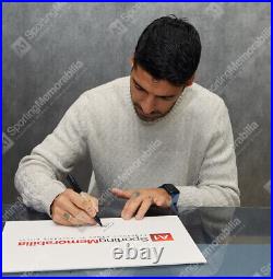 Luis Suarez Signed Atletico Madrid Shirt 2021/2022, Number 9 Gift Box