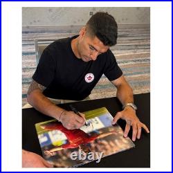 Luis Suarez Signed Liverpool Football Photo