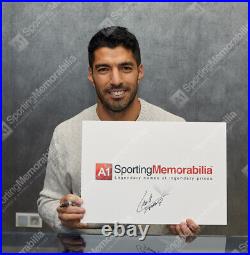 Luis Suarez Signed Liverpool Shirt 2012/2013 Autograph Jersey