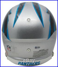 Luke Kuechly Signed Carolina Panthers Full Size Speed Authentic Helmet BAS