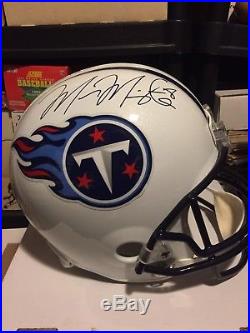 MARCUS MARIOTA signed Tennessee Titans FULL SIZE Helmet Free Shipping