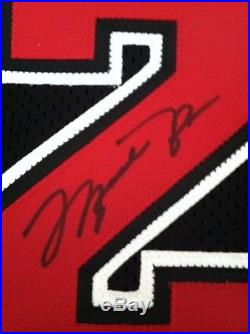MICHAEL JORDAN Upper Deck Authenticated UDA Autographed Signed Black Jersey Nike