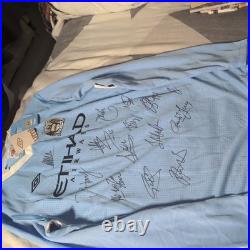 Manchester City 2011/12 Signed Shirt