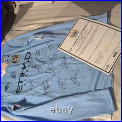 Manchester City 2011/12 Signed Shirt