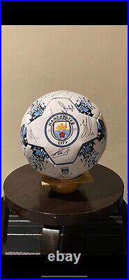 Manchester City Signed Football