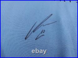 Manchester City Signed Shirts and photo