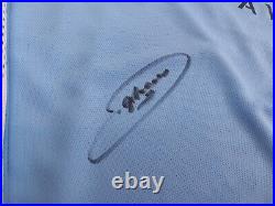 Manchester City Signed Shirts and photo