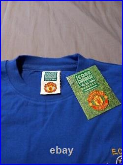 Manchester United 1968 Retro Shirt Signed Bobby Charlton Denis Law Guarantee