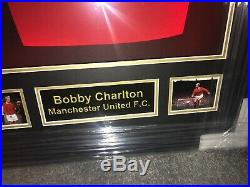 Manchester United Signed Shirts George Best, Dennis Law, Bobby Charlton