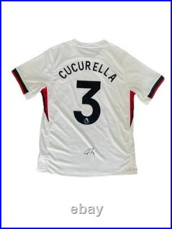 Mar Cucurella Signed Chelsea 2025/26 Away Shirt with Proof and COA