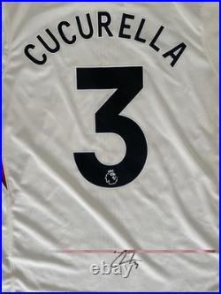 Mar Cucurella Signed Chelsea 2025/26 Away Shirt with Proof and COA