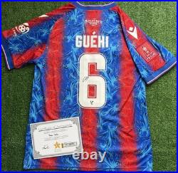 Marc Guehi Signed Crystal Palace 24/24 FA CUP Winners Shirt with COA