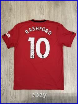 Marcus Rashford Hand Signed Shirt Manchester United