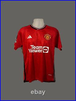 Marcus Rashford Manchester United Signed Official 23/24 Football Shirt COA