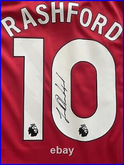 Marcus rashford signed shirt