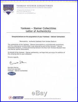Mariano Rivera Signed Game Used Yankee Stadium Seatback Auto MLB STEINER COA